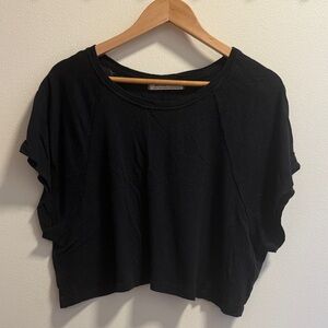 We the Free Boxy Crop Short Sleeve Top